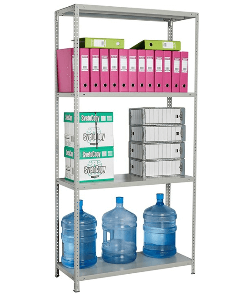 Стеллаж MS Standart 2000х1000х500 4 полки купить в Перми