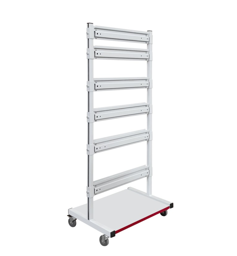 Стойка мобильная для лотков Gresson СМЛ ESD купить в Перми Стойка мобильная для лотков Gresson СМЛ ESD купить в Перми