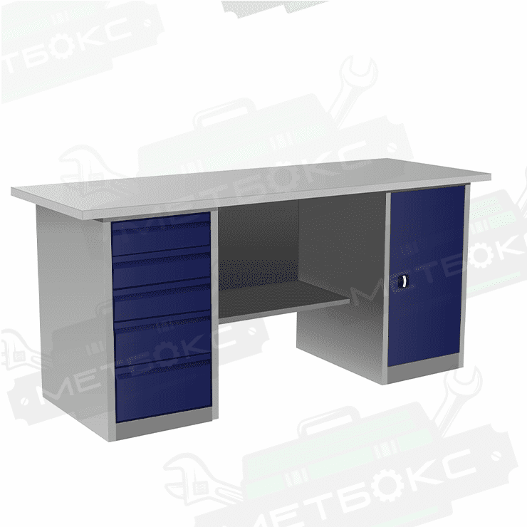 Верстак с тумбой и драйвером ВП-4Т/1,9 купить в Перми Верстак с тумбой и драйвером ВП-4Т/1,9 купить в Перми