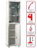 Медицинский шкаф HILFE МД 1 1650/SG купить в Перми