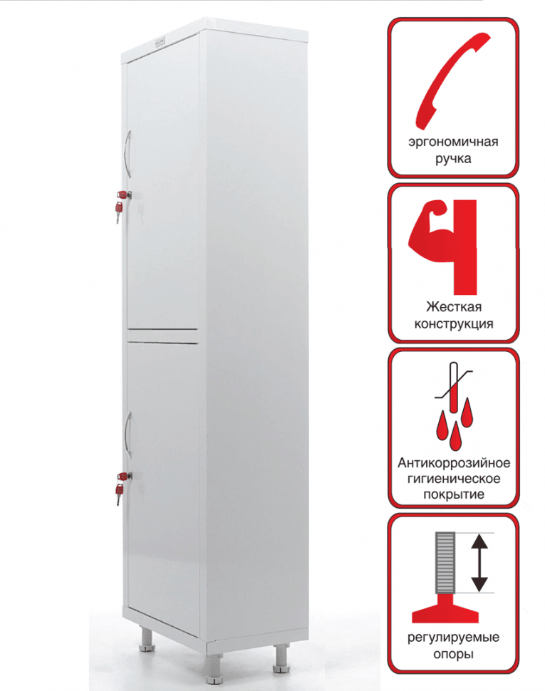 Медицинский шкаф HILFE МД 1 1657/SS купить в Перми Медицинский шкаф HILFE МД 1 1657/SS купить в Перми