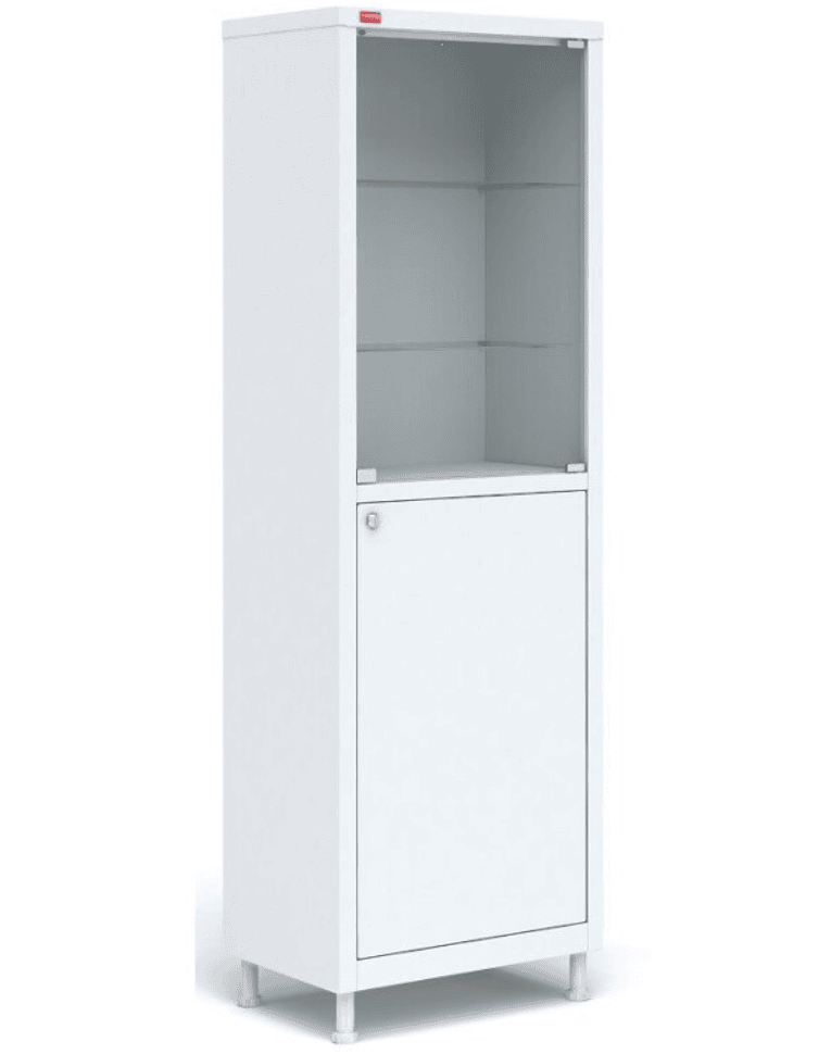 Металлический медицинский шкаф М1 165.50.32 C купить в Перми