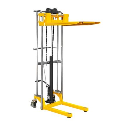Ручной гидравлический штабелер SDDJS1500 (400 кг; 1,5 м; с вилами и площадкой) SMARTLIFT (SMART) купить в Перми Ручной гидравлический штабелер SDDJS1500 (400 кг; 1,5 м; с вилами и площадкой) SMARTLIFT (SMART) купить в Перми