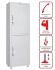 Медицинский шкаф HILFE МД 1 1760/SS купить в Перми