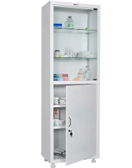 Медицинский шкаф HILFE МД 1 1760/SG
