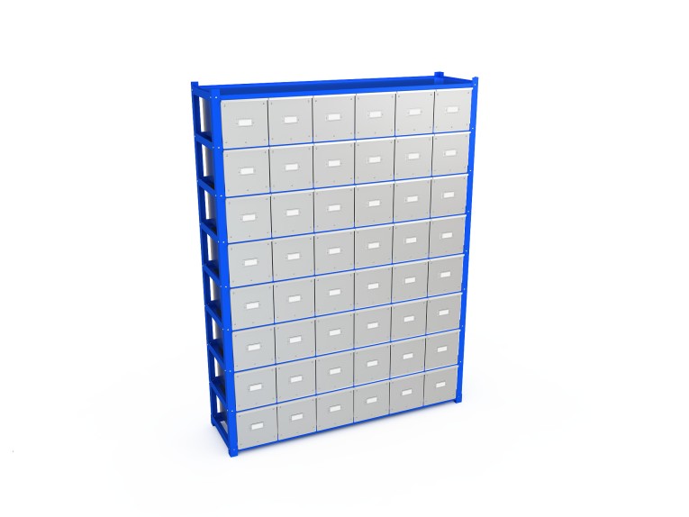 Система хранения с выдвижными ящиками BOXES M 2000.1500.400.B48 купить в Перми Система хранения с выдвижными ящиками BOXES M 2000.1500.400.B48 купить в Перми