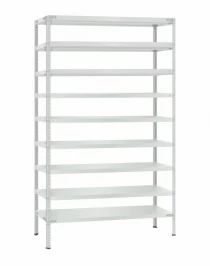 Стеллаж металлический Титан МС-500 2300х1200х300 9 полок