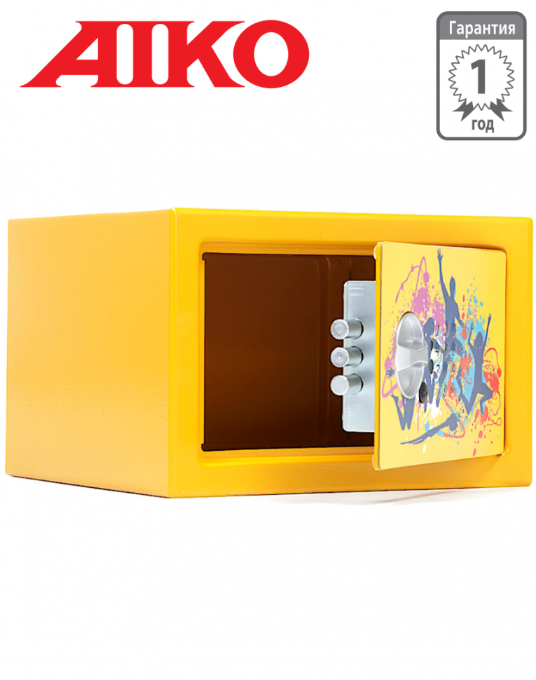 Детский металлический сейф Aiko T-170 EL Dance купить в Перми
