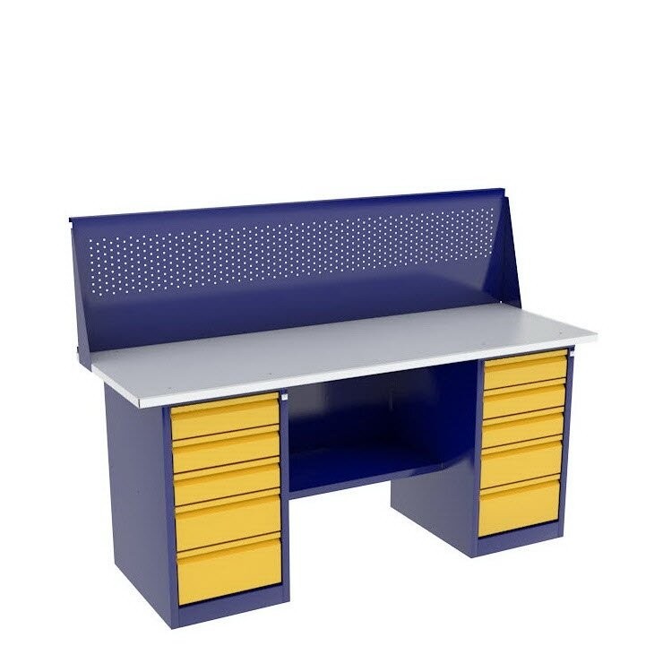 Верстак с двумя драйверами ВП-6/1,6 с экраном купить в Перми Верстак с двумя драйверами ВП-6/1,6 с экраном купить в Перми