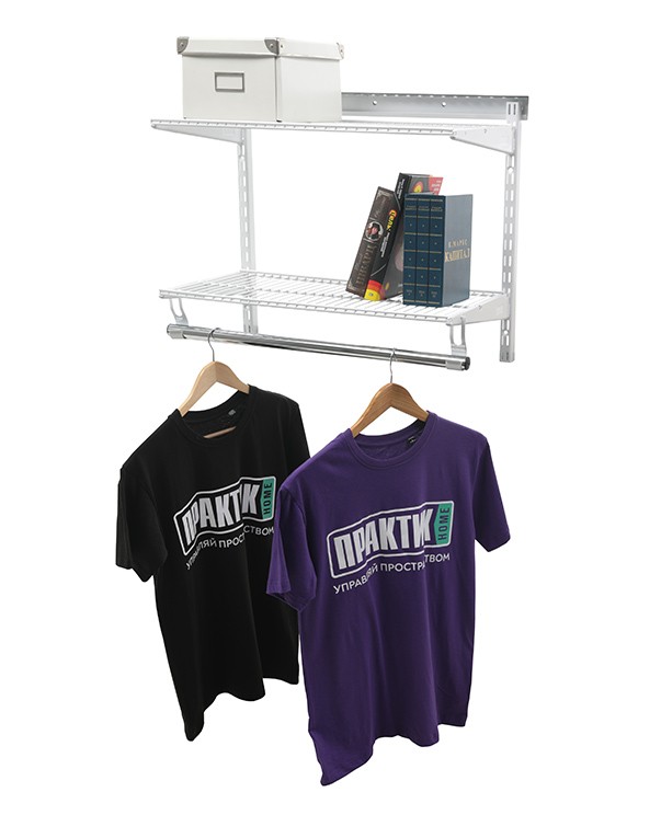 Гардеробная система Практик Home Basic G60S белая купить в Перми Гардеробная система Практик Home Basic G60S белая купить в Перми