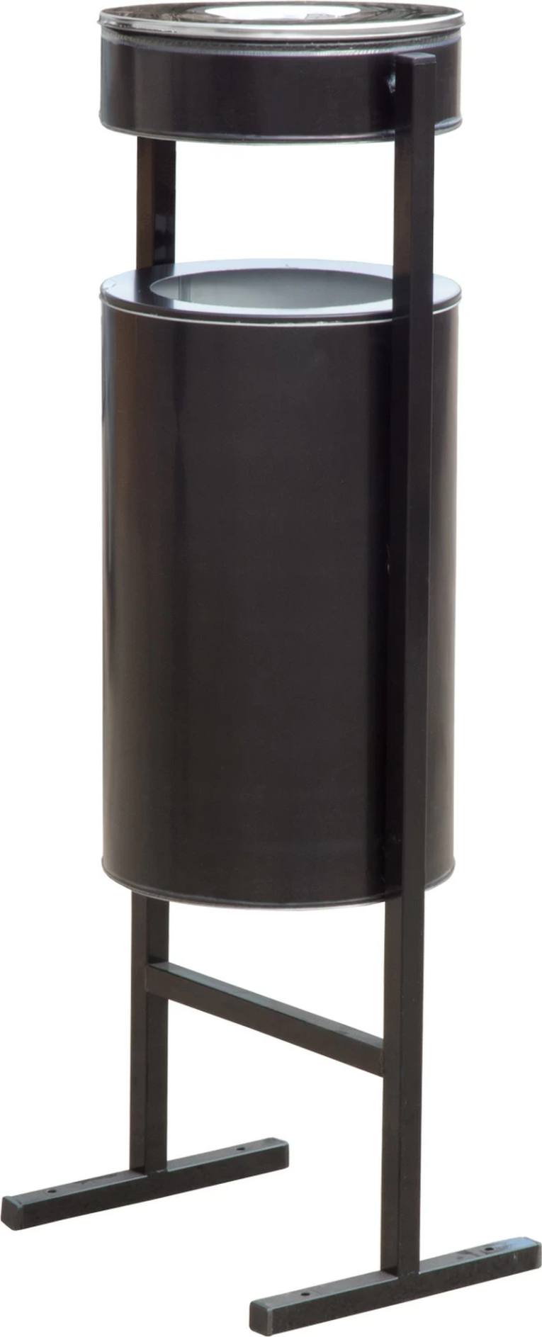 Урна уличная с пепельницей 36 литров черный купить в Перми