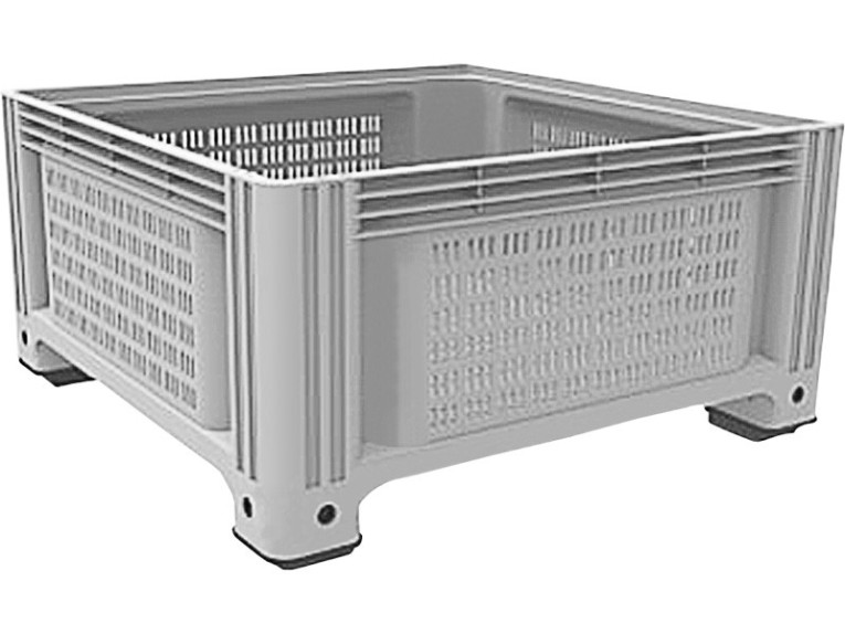 D-Box 1130 P 1130x1130x580 мм перфорированный серый на ножках купить в Перми