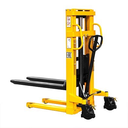 Ручной гидравлический штабелер SDJ 1020 (1000 кг; 2 м; фиксированные вилы) SMARTLIFT (SMART) купить в Перми Ручной гидравлический штабелер SDJ 1020 (1000 кг; 2 м; фиксированные вилы) SMARTLIFT (SMART) купить в Перми