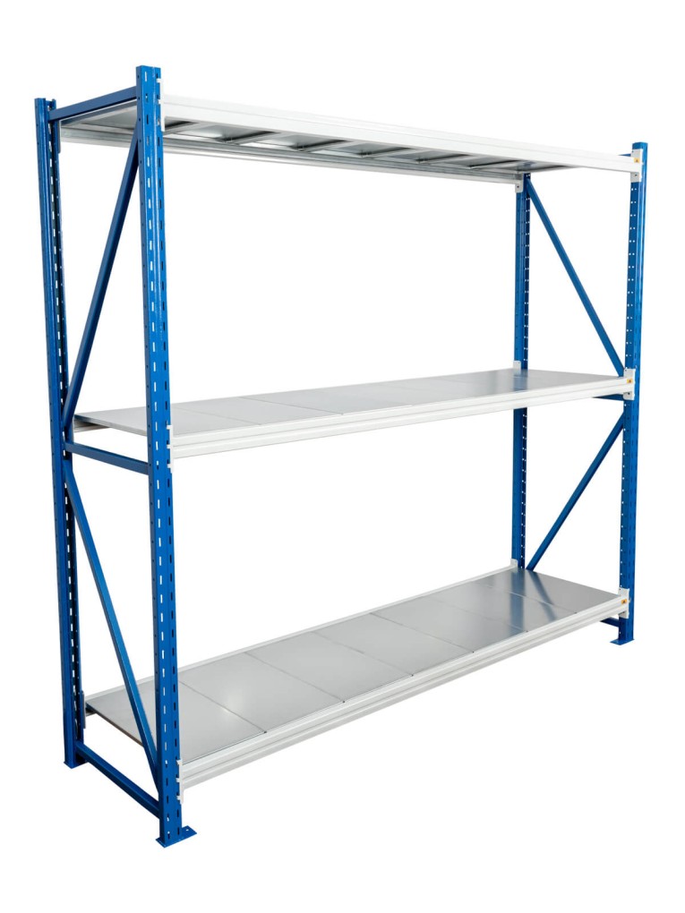 Стеллаж стационарный БиКом СТ-4 250x120x60 3 полки купить в Перми Стеллаж стационарный БиКом СТ-4 250x120x60 3 полки купить в Перми