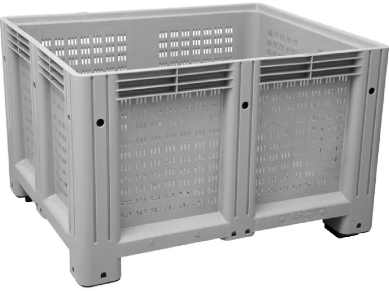 D-Box 1210 P 1200x1000x760 мм перфорированный серый на ножках купить в Перми