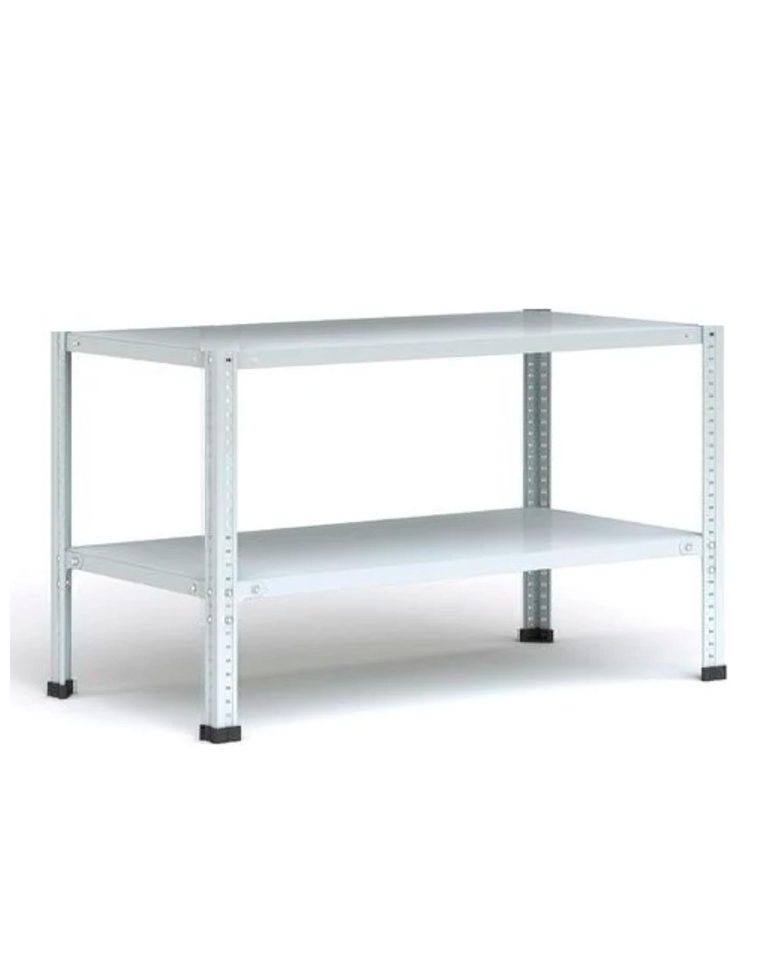 Стеллаж металлический Титан МС-500 2200х1200х500 2 полки купить в Перми Стеллаж металлический Титан МС-500 2200х1200х500 2 полки купить в Перми