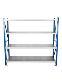 Стеллаж стационарный БиКом СТ-4 300x120x70 4 полки Стеллаж стационарный БиКом СТ-4 300x120x70 4 полки