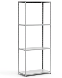 Стеллаж металлический Титан МС-750 3000x700x300 4 полки Стеллаж металлический Титан МС-750 3000x700x300 4 полки