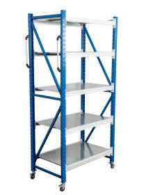 Стеллаж мобильный БиКом СТ-4 200x180x60 5 полок Стеллаж мобильный БиКом СТ-4 200x180x60 5 полок