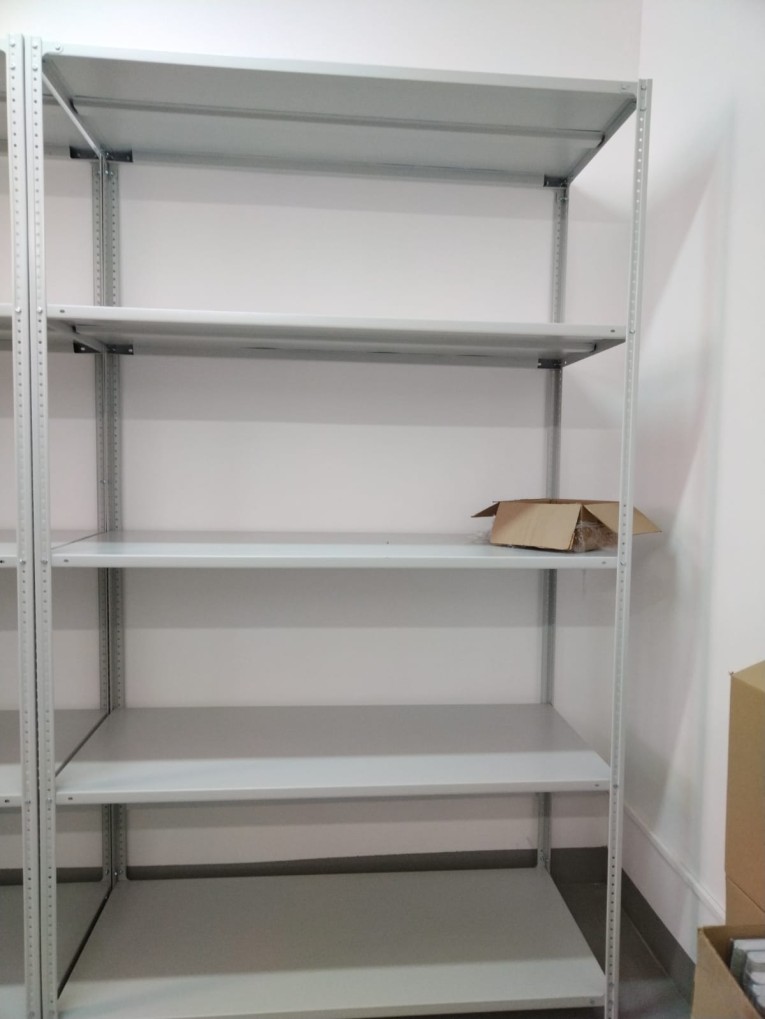 Стеллаж металлический Титан МС-500 2000х1000х600 5 полок купить в Перми Стеллаж металлический Титан МС-500 2000х1000х600 5 полок купить в Перми