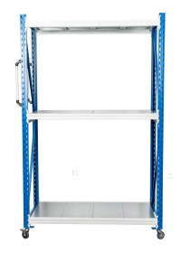 Стеллаж мобильный БиКом СТ-4 200x150x100 3 полки Стеллаж мобильный БиКом СТ-4 200x150x100 3 полки