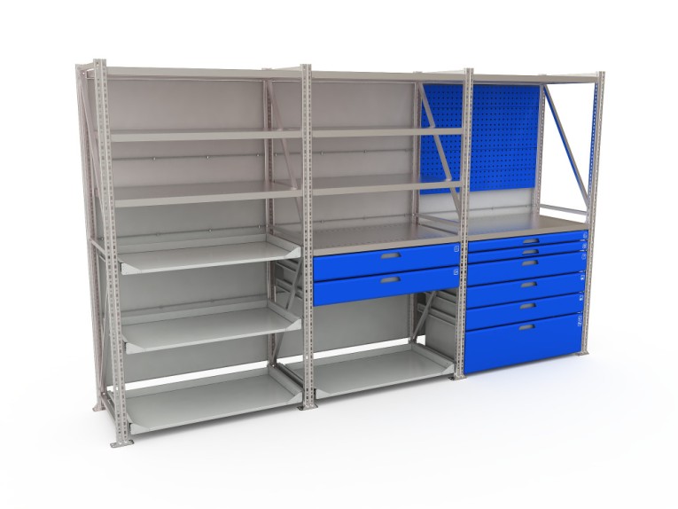 Система хранения инструментов MODUL XL 3x2000 №3 купить в Перми