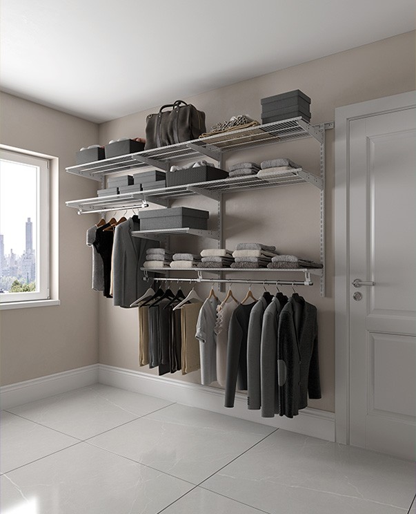 Гардеробная система Практик Home Optima G240 графит купить в Перми Гардеробная система Практик Home Optima G240 графит купить в Перми