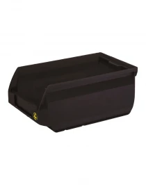 Ящик Sanremo 170х105х75 PP, черный антистатичный