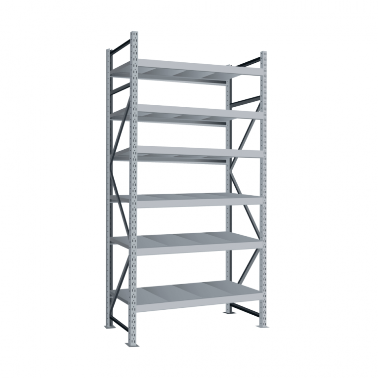 Стеллаж грузовой Диком СТ-051 5500х1800х1050 с 6 ярусами купить в Перми