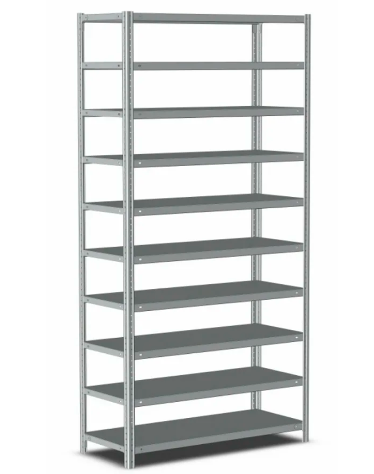 Стеллаж металлический Титан МС-500 1000х1500х500 10 полок купить в Перми Стеллаж металлический Титан МС-500 1000х1500х500 10 полок купить в Перми