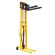 Ручной гидравлический штабелер SDA 1530 (1500 кг; 3 м; вилы 300-850 мм) SMARTLIFT (SMART) купить в Перми