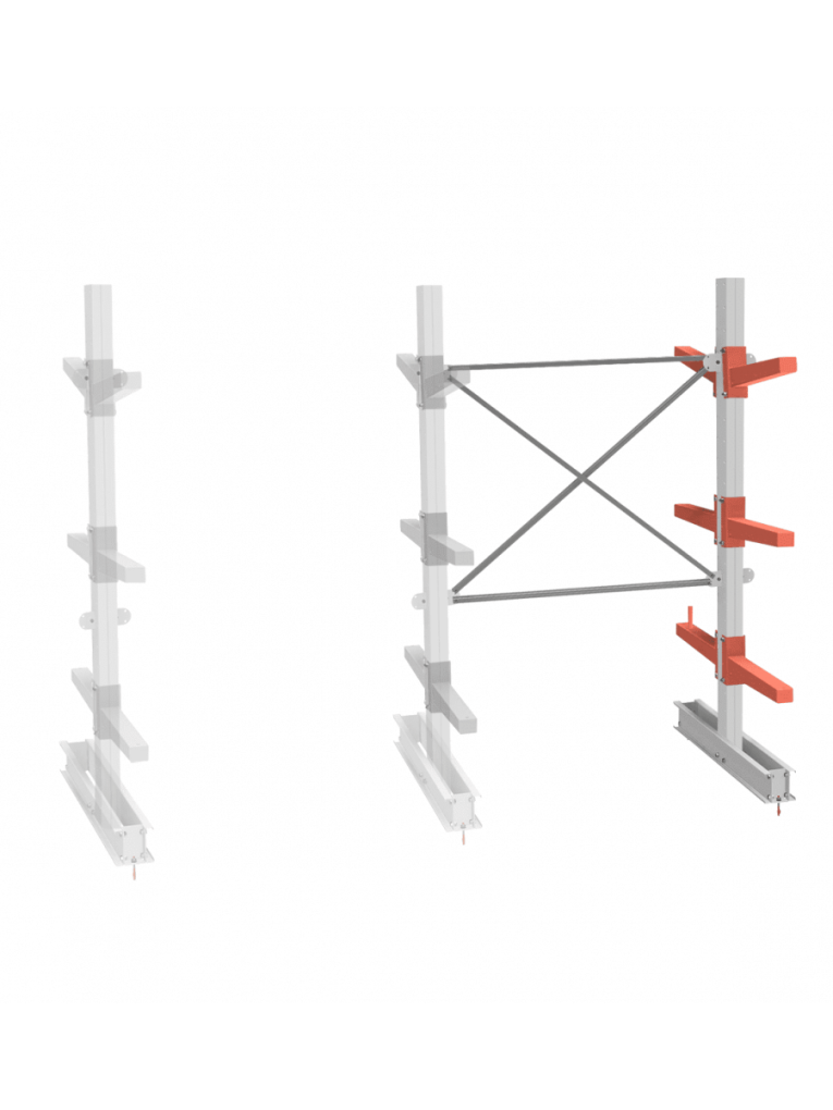 СТ-062 Стеллаж двухсторонний 3 яруса ДОП. купить в Перми СТ-062 Стеллаж двухсторонний 3 яруса ДОП. купить в Перми