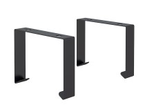 Комплект кронштейнов кабель-канала (2 шт) антрацит