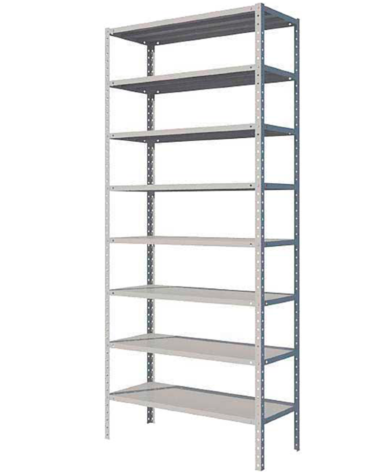 Стеллаж MS Standart 1600х1000х400 8 полок купить в Перми