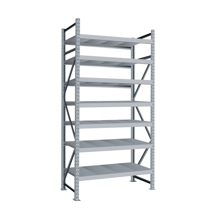 Стеллаж грузовой Диком СТ-051 6000х1500х650 с 7 ярусами купить в Перми