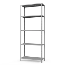 Стеллаж ТС Лайт с перф. полками 2000х1200х500 5 полок