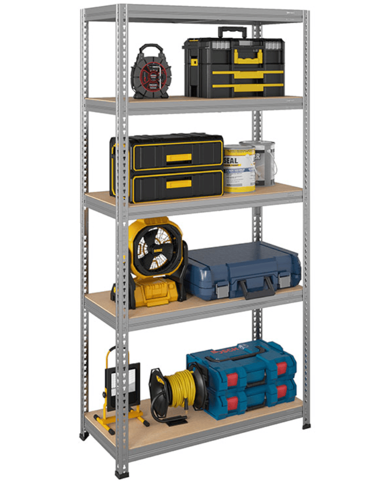 Стеллаж быстросборный ЛОФТ (SBL) 1800x1200x450 5 полок (цинк) купить в Перми Стеллаж быстросборный ЛОФТ (SBL) 1800x1200x450 5 полок (цинк) купить в Перми