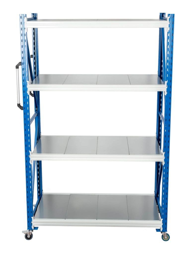 Стеллаж мобильный БиКом СТ-4 200x180x70 4 полки купить в Перми Стеллаж мобильный БиКом СТ-4 200x180x70 4 полки купить в Перми