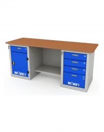 Верстак двухтумбовый WOKER PRO 2204.2000