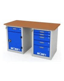 Верстак двухтумбовый WOKER PRO 2205.1500
