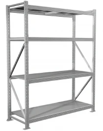Стеллаж MS Profi 2500х1200х800 4 полки