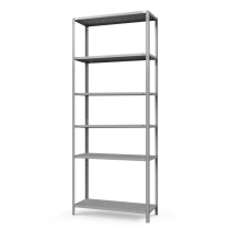 Стеллаж ТС Лайт с перф. полками 2500х1000х600 6 полок