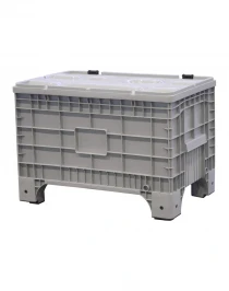 Big Box 1017х636х673 мм на ножках с крышкой на петлях серый Big Box 1017х636х673 мм на ножках с крышкой на петлях серый
