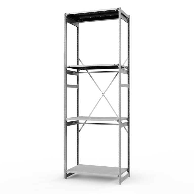 Стеллаж металлический ТСУ Универсал, 3000х1060х600 мм.Штанги: 3шт. Полки: металл усил. перф. 4 шт. купить в Перми Стеллаж металлический ТСУ Универсал, 3000х1060х600 мм.Штанги: 3шт. Полки: металл усил. перф. 4 шт. купить в Перми