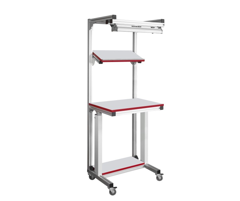 Стойка подкатная компьютерная Gresson СПК-КП ESD купить в Перми Стойка подкатная компьютерная Gresson СПК-КП ESD купить в Перми