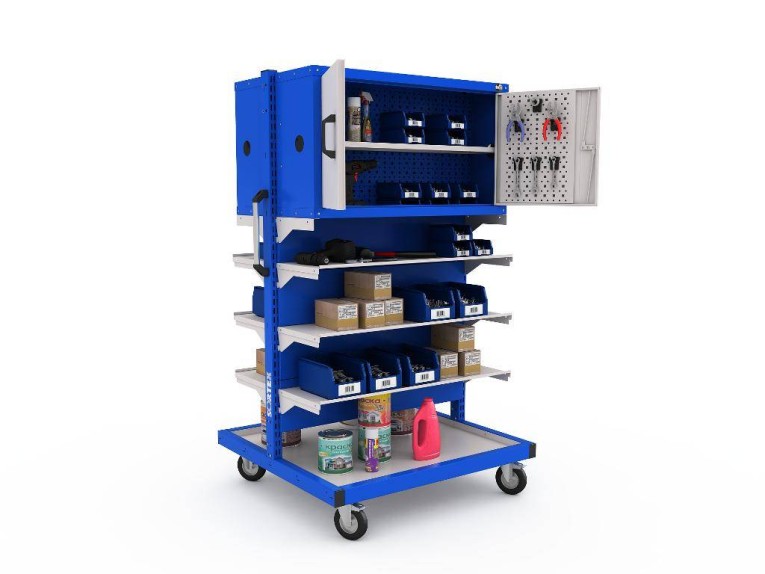 Система хранения SORTEX 1495-M №1-3 (мобильная) купить в Перми Система хранения SORTEX 1495-M №1-3 (мобильная) купить в Перми