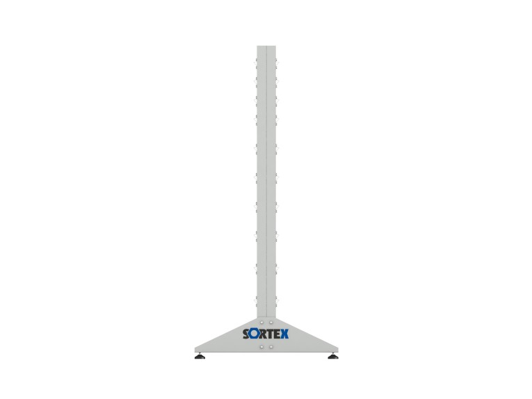 Стеллаж для пластиковых лотков SORTEX двухсторонний 1800x1000x800.06 купить в Перми Стеллаж для пластиковых лотков SORTEX двухсторонний 1800x1000x800.06 купить в Перми