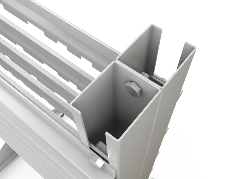 Стеллаж для пластиковых лотков SORTEX двухсторонний 1800x1000x800.06 купить в Перми Стеллаж для пластиковых лотков SORTEX двухсторонний 1800x1000x800.06 купить в Перми