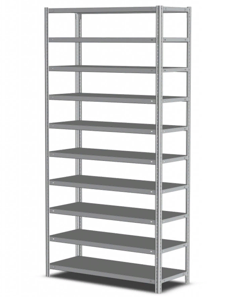 Стеллаж MS Strong 3100х700х800 10 полок купить в Перми