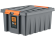 Контейнер особопрочный Rox Box PRO 16 (415х300х190 мм с крышкой и клипсами, антрацит) купить в Перми